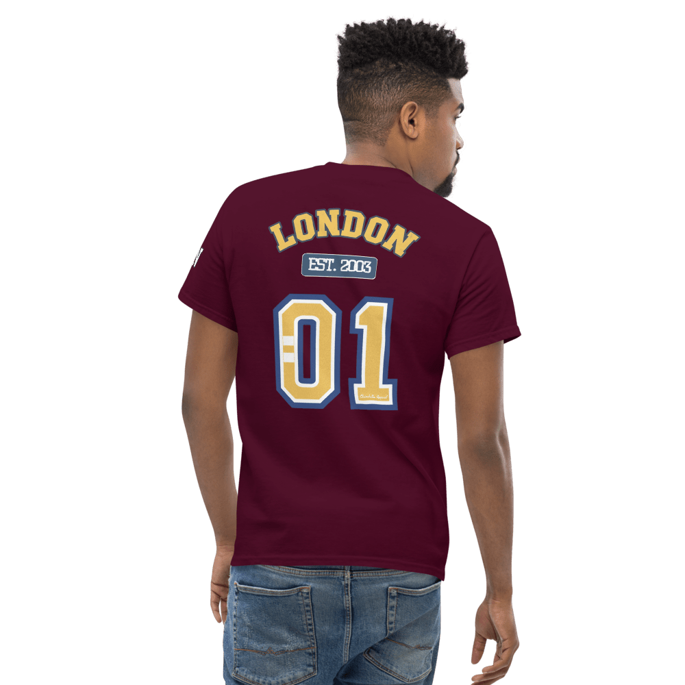 London Varsity Unisex Classic Tee - Chinchilla Choons