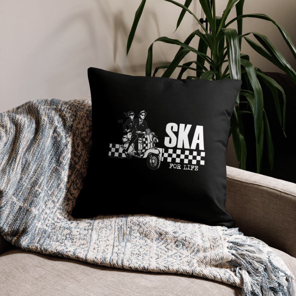 Ska For Life Premium Pillow - Chinchilla Choons