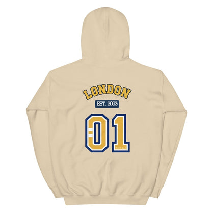 London Varsity Unisex Hoodie - Chinchilla Choons