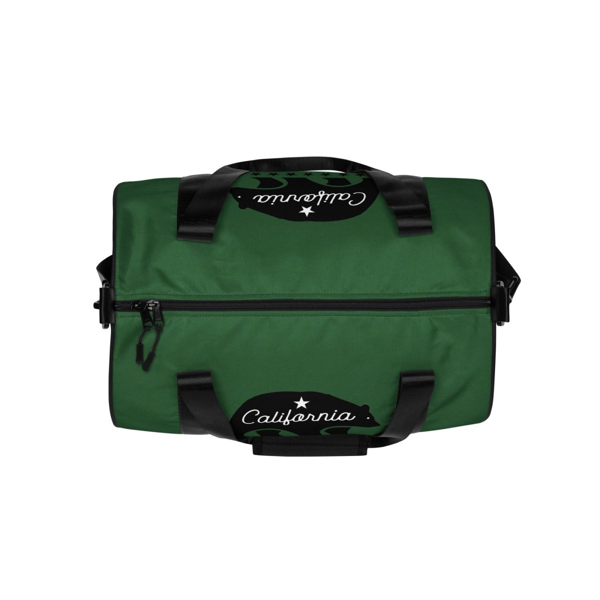 California Mascot Gym Bag (Green & Black) - Chinchilla Choons