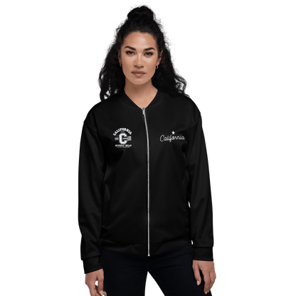 California Varsity Unisex Bomber Jacket - Chinchilla Choons