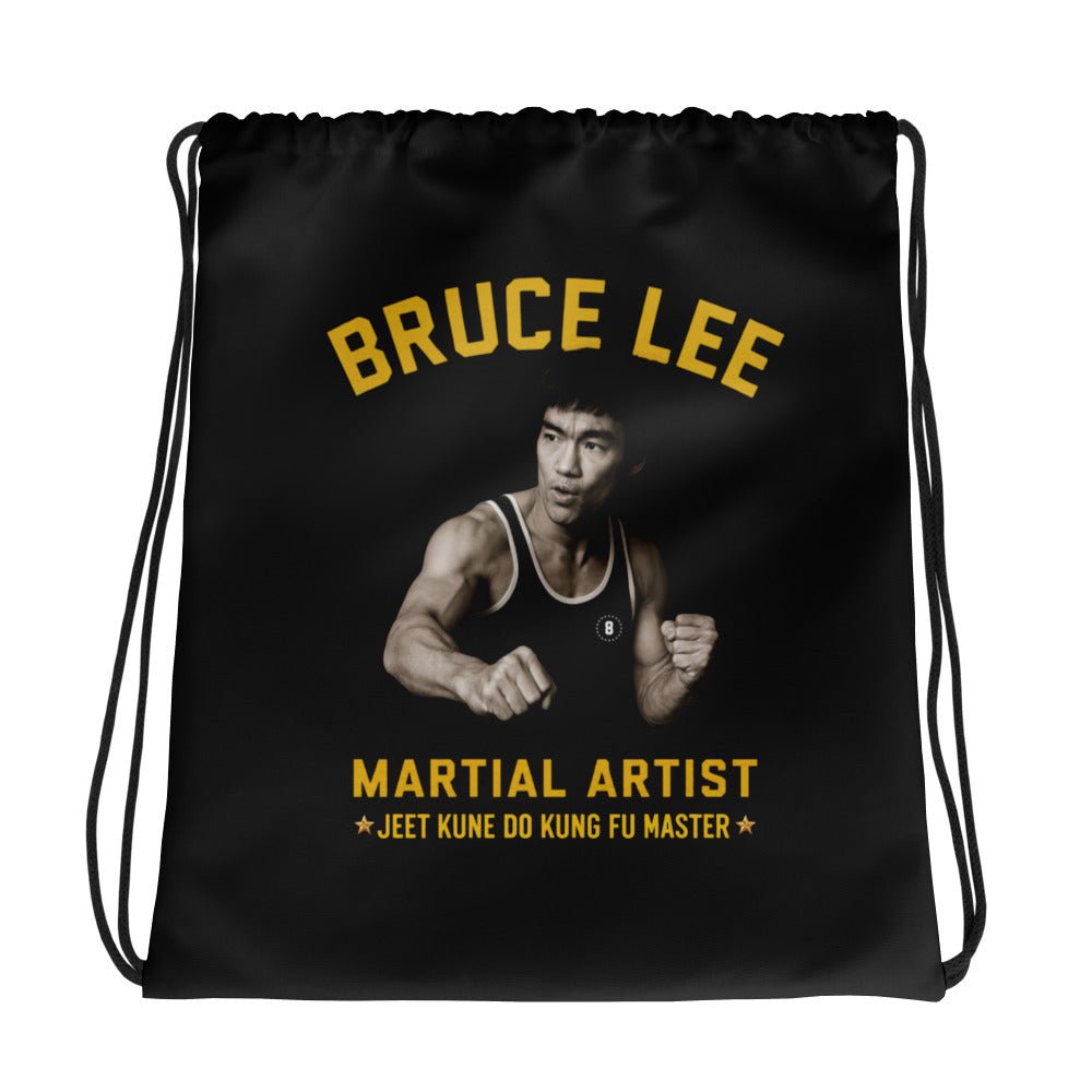 Bruce Lee Drawstring Bag - Chinchilla Choons