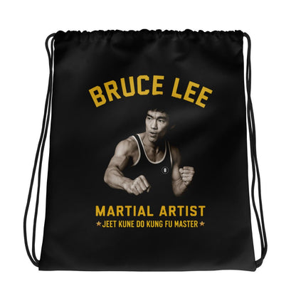 Bruce Lee Drawstring Bag - Chinchilla Choons