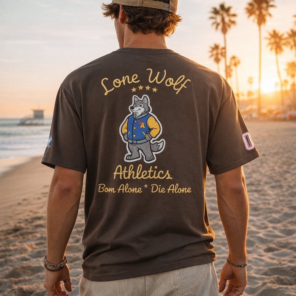 Lone Wolf Unisex Classic Tee - Chinchilla Choons