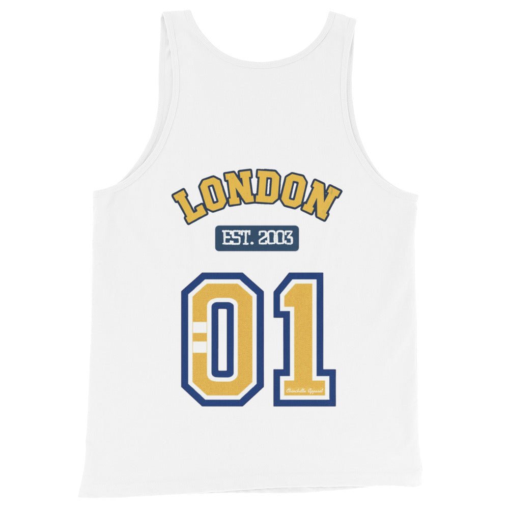 London Varsity Men's Tank Top - Chinchilla Choons