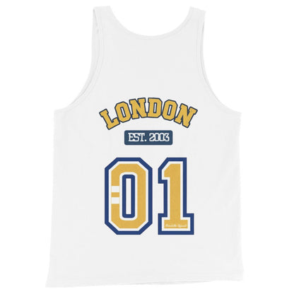 London Varsity Men's Tank Top - Chinchilla Choons