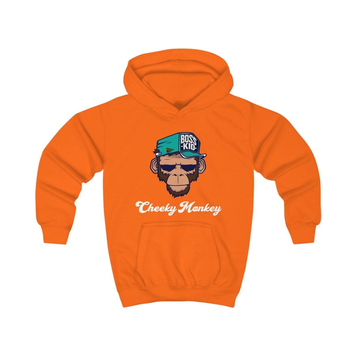 Cheeky Monkey Kids Hoodie - Chinchilla Choons