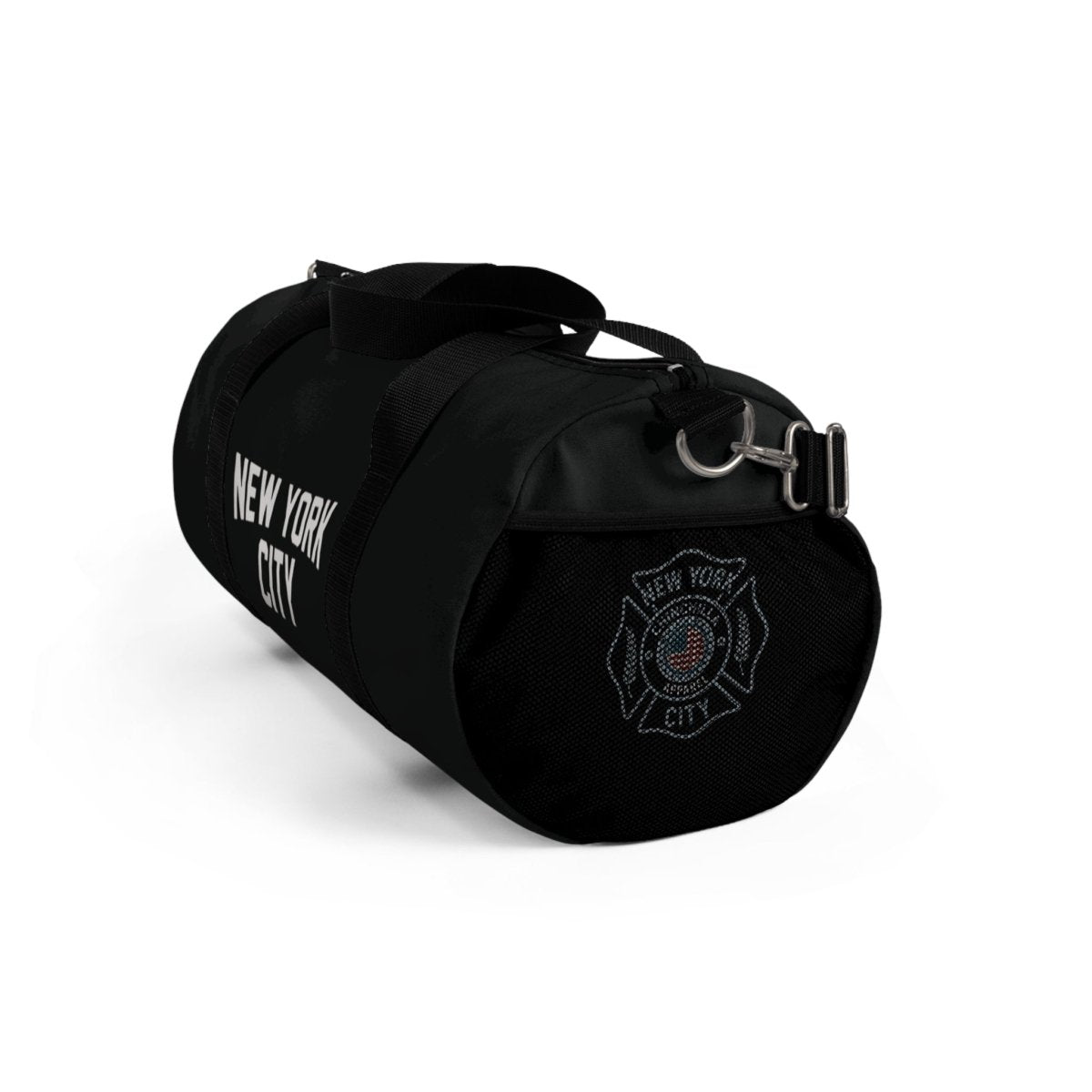 New York City Duffel Gym Bag, (Black) - Chinchilla Choons