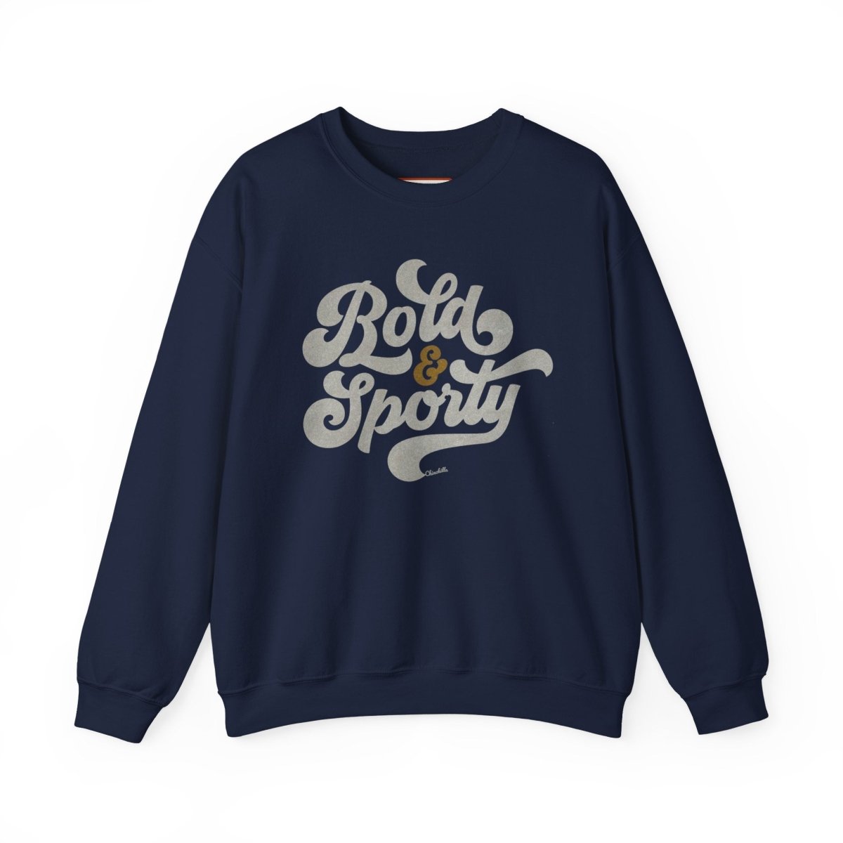 Bold & Sporty Women's Crewneck Sweatshirt - Chinchilla Choons