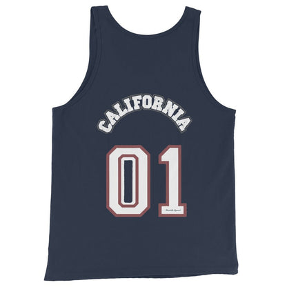 California Varsity Men's Tank Top - Chinchilla Choons