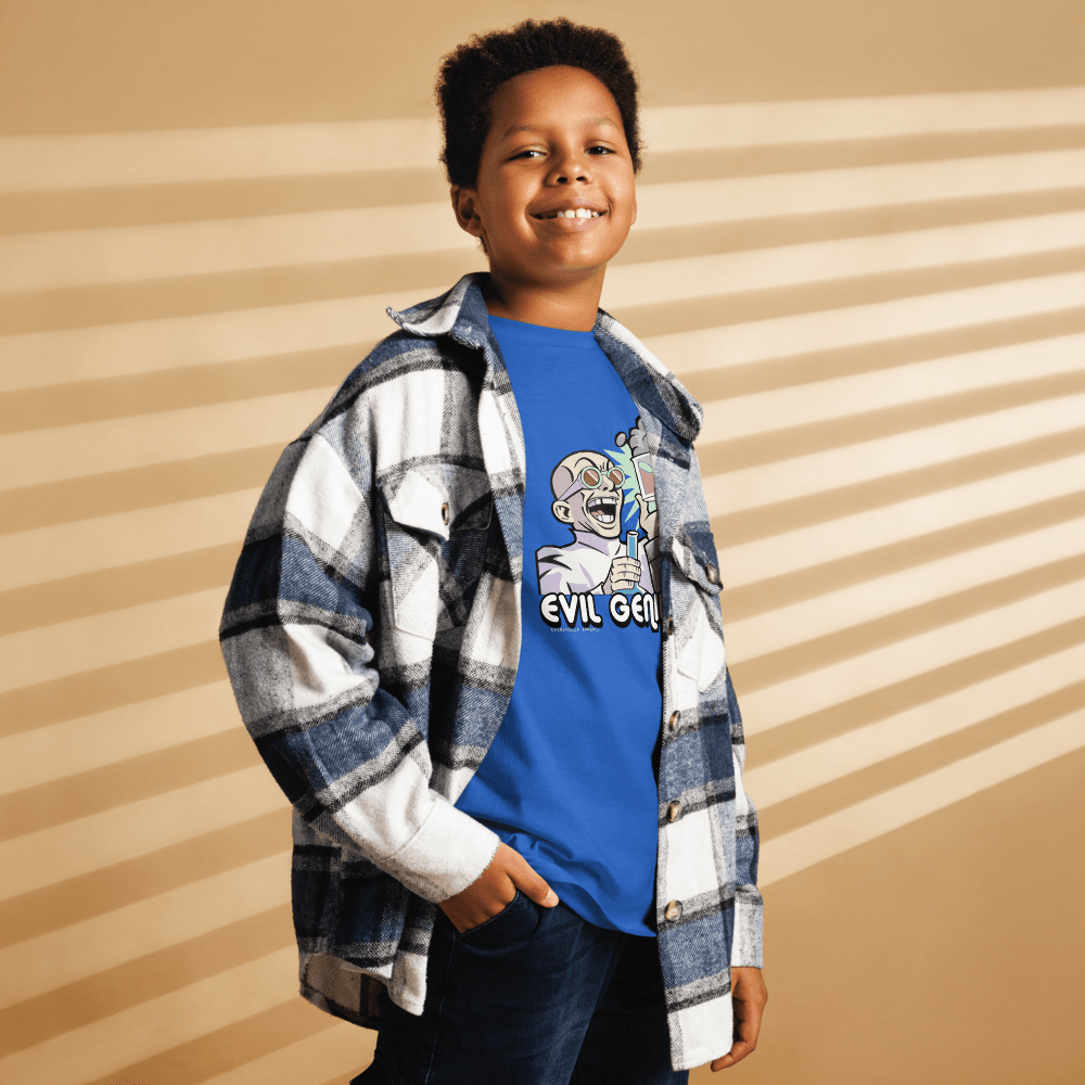 Evil Genius Youth Classic Tee - Chinchilla Choons