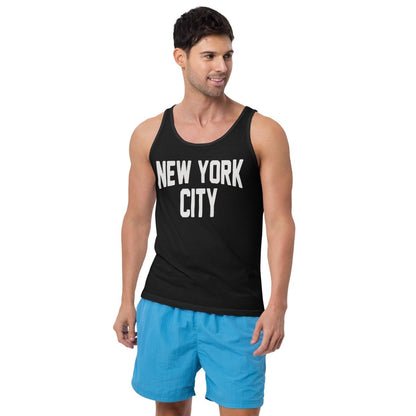 New York City Men's Tank Top - Chinchilla Choons