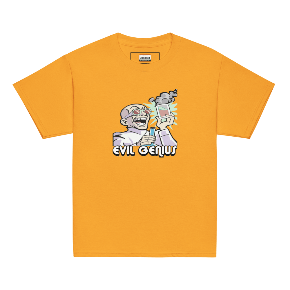 Evil Genius Youth Classic Tee - Chinchilla Choons