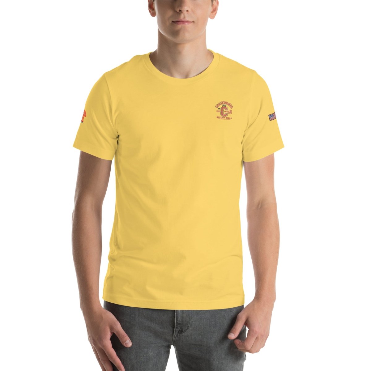 California Varsity Unisex T-Shirt - Chinchilla Choons