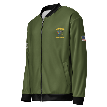 Representing Hip Hop Unisex Bomber Jacket - Chinchilla Choons