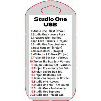 Studio One (Reggae) USB - Chinchilla Choons