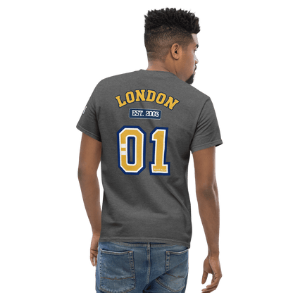 London Varsity Unisex Classic Tee - Chinchilla Choons