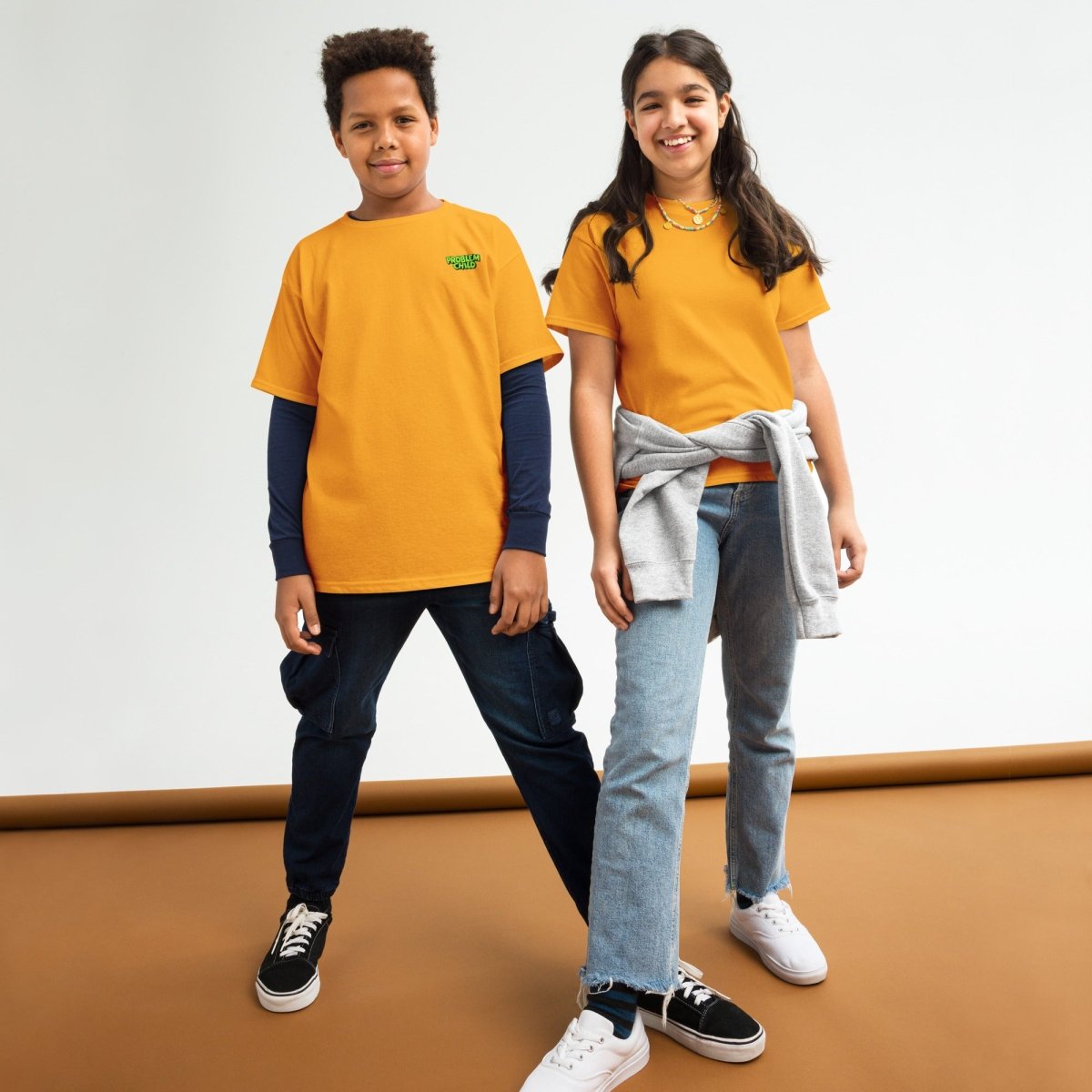 Problem Child (Girls) Classic Tee - Chinchilla Choons