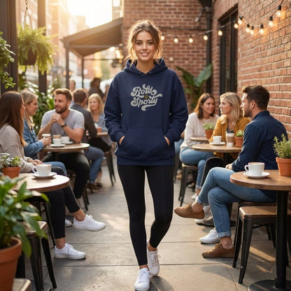Bold & Sporty Women's Hoodie - Chinchilla Choons