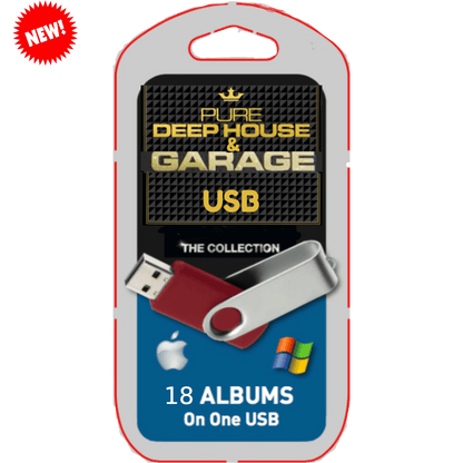 Pure Deep House & Garage USB - Chinchilla Choons