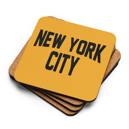 New York City Cork-back Coaster - Chinchilla Choons