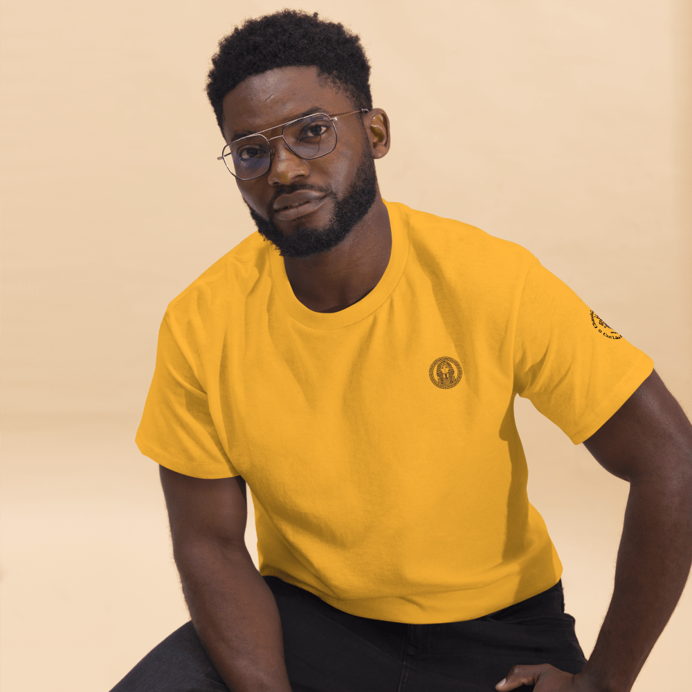 Children Of Kemet Unisex Classic Tee (White & Gold) - Chinchilla Choons