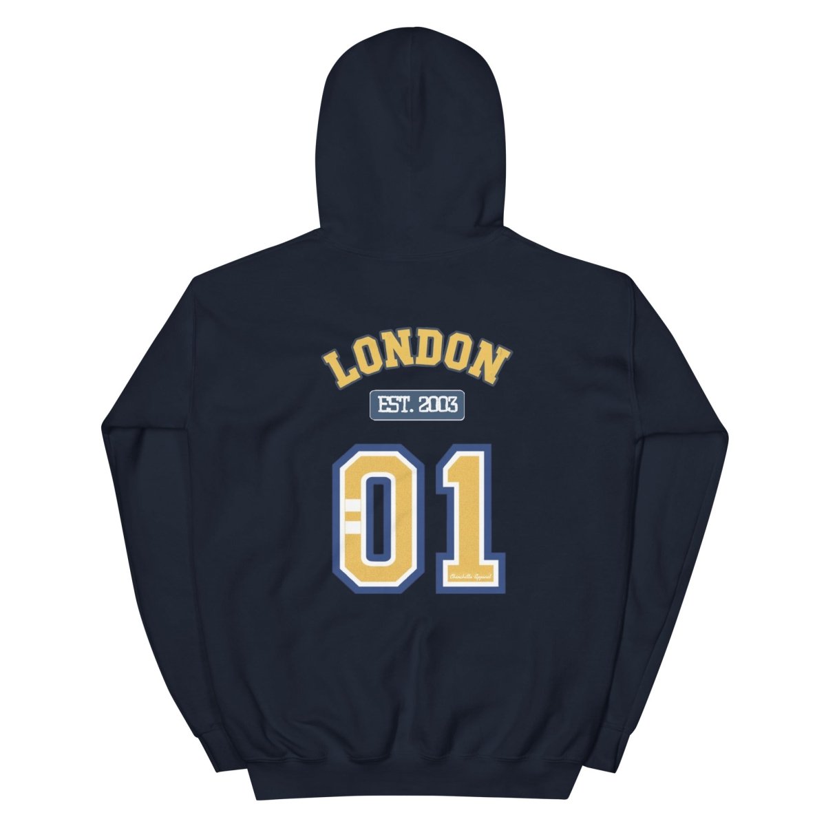 London Varsity Unisex Hoodie - Chinchilla Choons