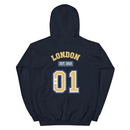 London Varsity Unisex Hoodie - Chinchilla Choons