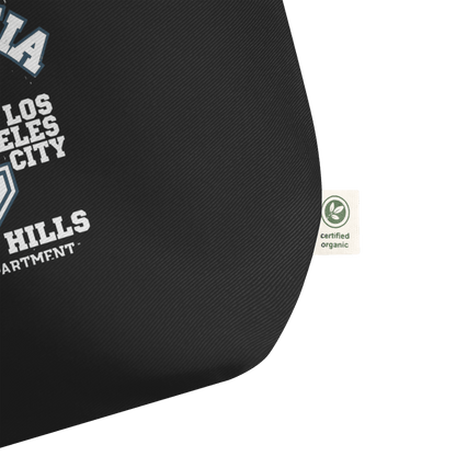 California Varsity Large Organic Tote Bag - Chinchilla Choons