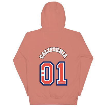 California Varsity Unisex Hoodie - Chinchilla Choons