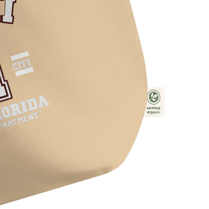 Miami Varsity Large Organic Tote Bag - Chinchilla Choons