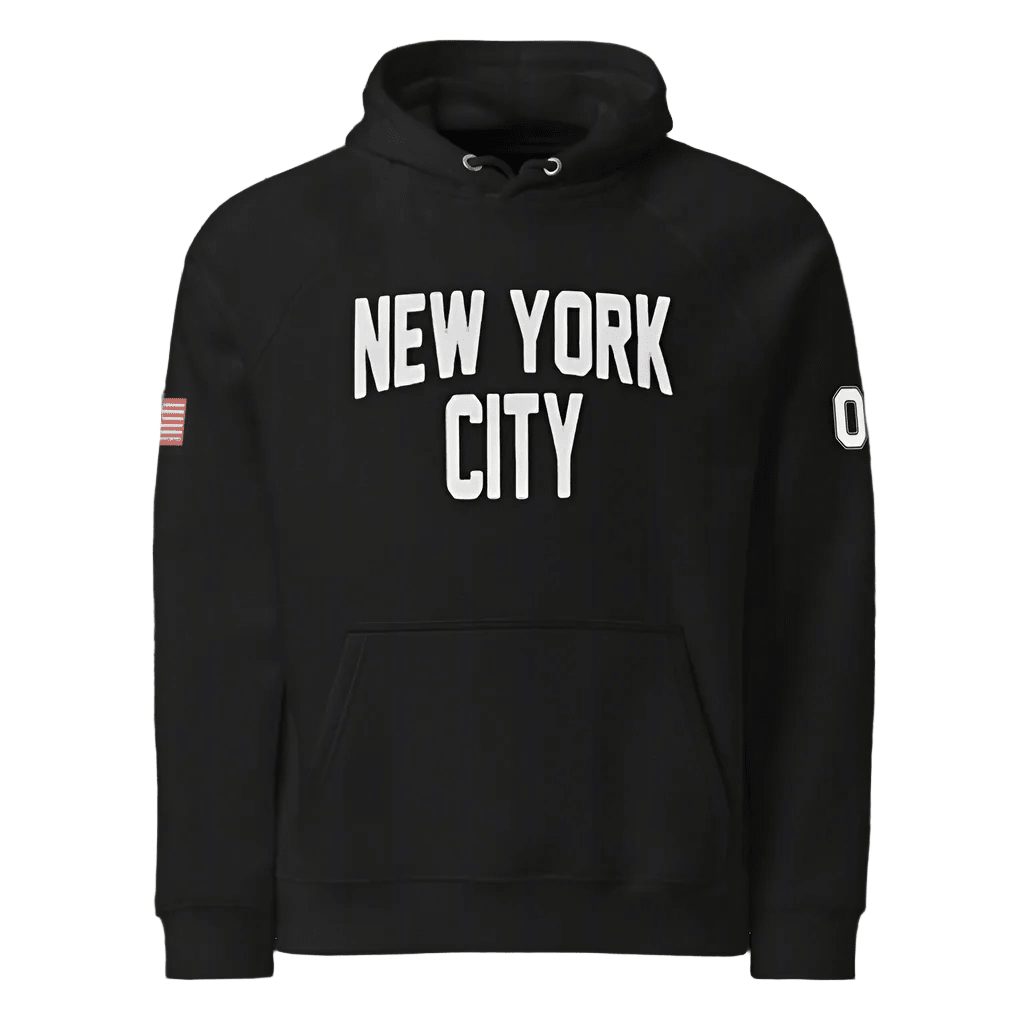 New York City Unisex Eco Hoodie - Chinchilla Choons