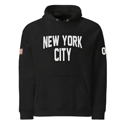 New York City Unisex Eco Hoodie - Chinchilla Choons