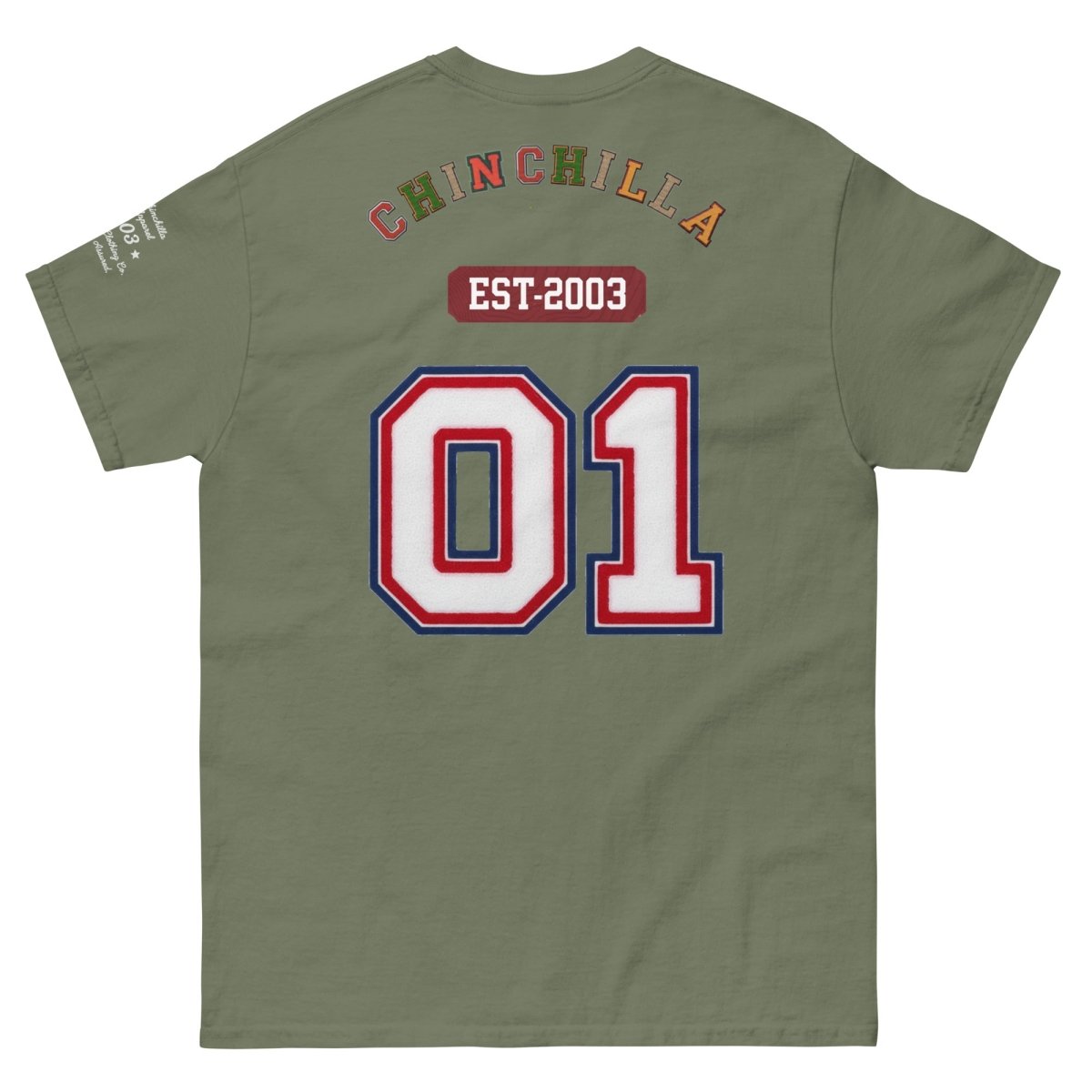 Chinchilla Varsity Unisex Classic Tee - Chinchilla Choons