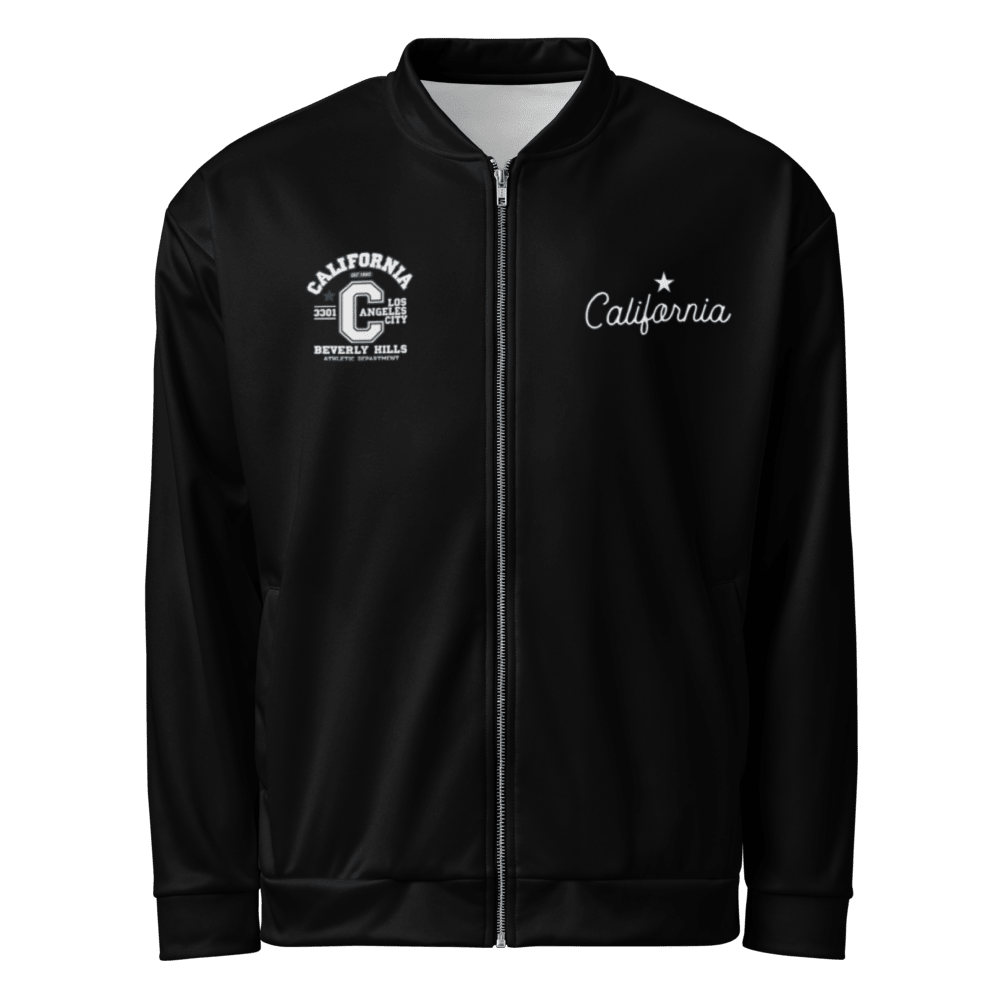 California Varsity Unisex Bomber Jacket - Chinchilla Choons