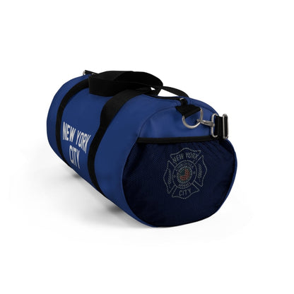 New York City Duffel Gym Bag, (Blue) - Chinchilla Choons
