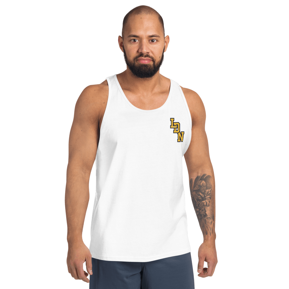 London Varsity Men's Tank Top - Chinchilla Choons