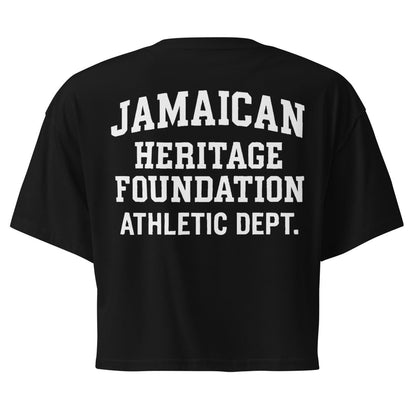 Jamaican Heritage Women’s Crop Top - Chinchilla Choons