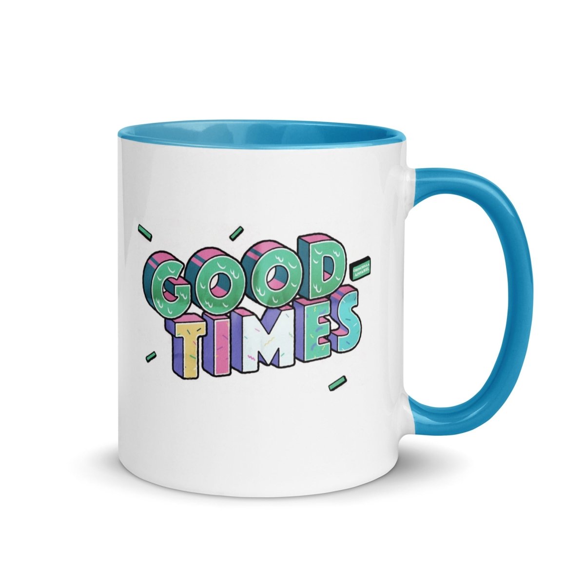 Good Times White Glossy Mug - Chinchilla Choons