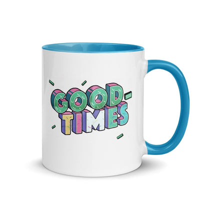 Good Times White Glossy Mug - Chinchilla Choons