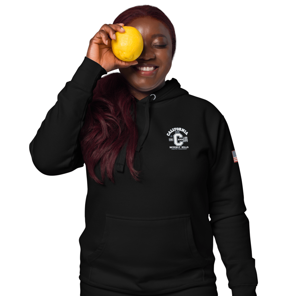 California Varsity Unisex Hoodie - Chinchilla Choons