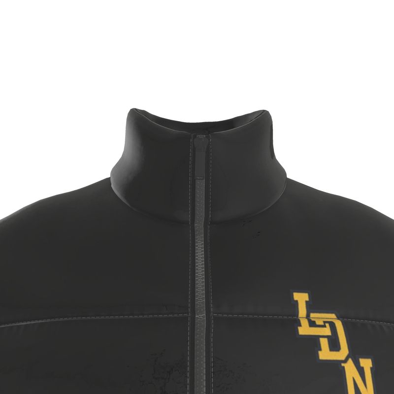 London (LDN) Black Unisex Gilet - Chinchilla Choons