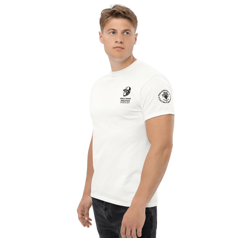 Silverback Mens Classic Tee (Light Colours) - Chinchilla Choons
