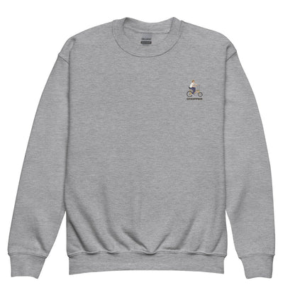 Chopper '75' Youth Crewneck Sweatshirt - Chinchilla Choons