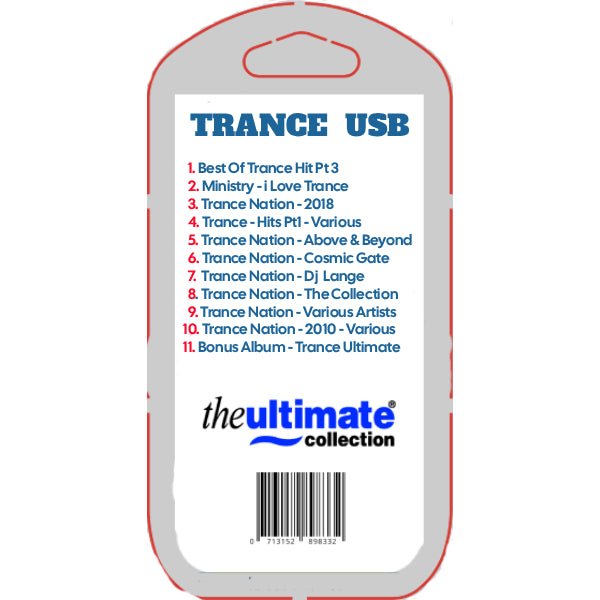 Trance Music USB - Chinchilla Choons