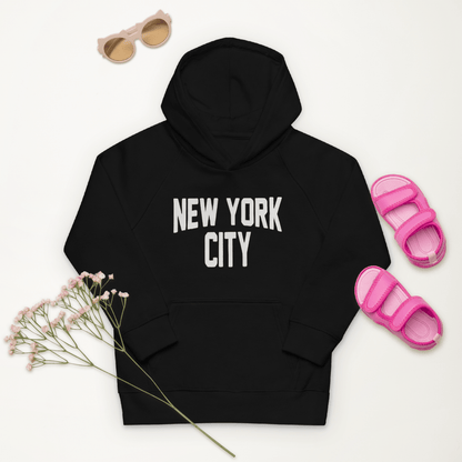 New York City Unisex Kids Hoodie - Chinchilla Choons