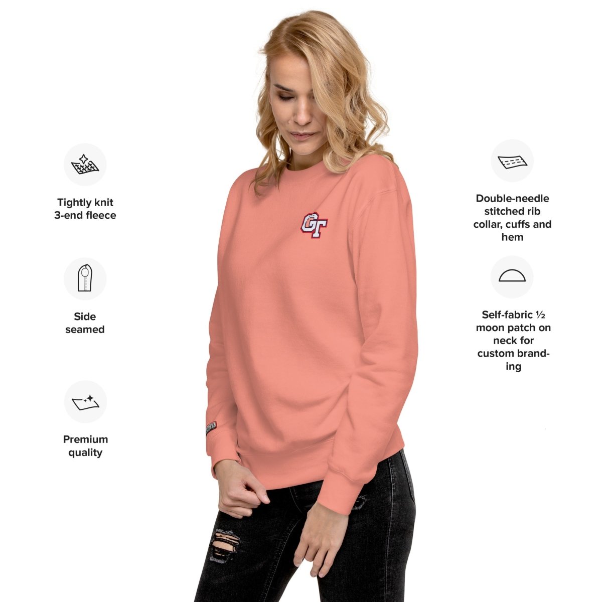 Good Times Unisex Premium Sweatshirt - Chinchilla Choons