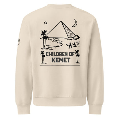 Children Of Kemet Oversized Heavyweight Sweatshirt - Chinchilla Choons