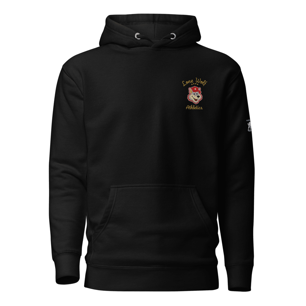 Lone Wolf Unisex Hoodie - Chinchilla Choons