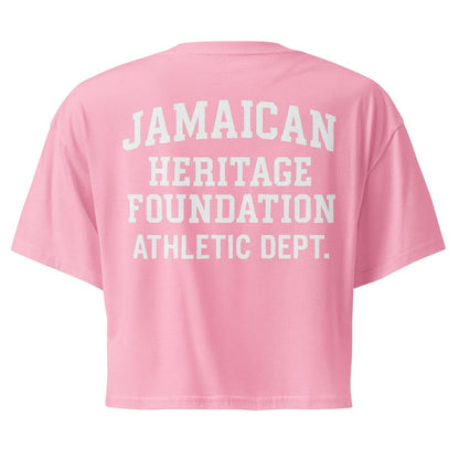 Jamaican Heritage Women’s Crop Top - Chinchilla Choons